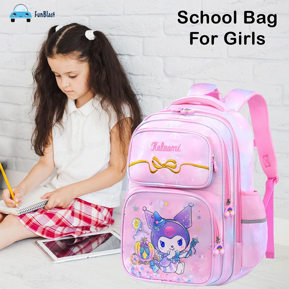 Premium Kawaii Cartoon Backpack for Girls - My Store