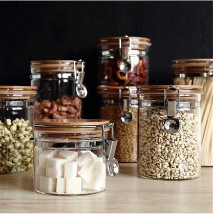 Premium Airtight Glass Storage Jar