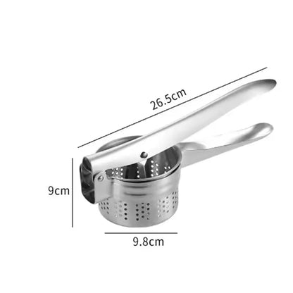 Stainless Steel Heavy-Duty Potato Ricer & Fruit Press