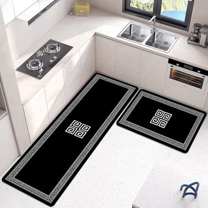 2-Piece Extra Large Runner & Mat Set – Napa Leather Finish with Anti-Slip Base - My Store