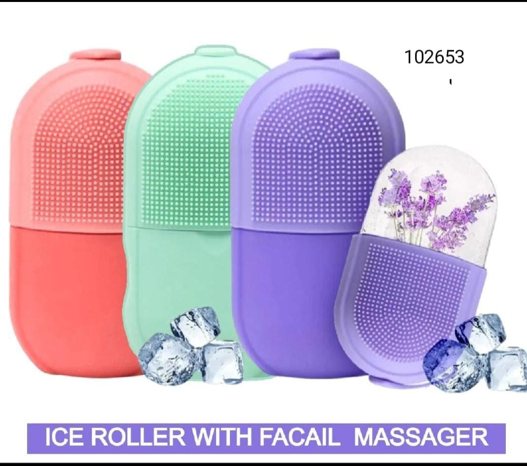 Facial Beauty - Silicon Ice Cube Face Roller - My Store