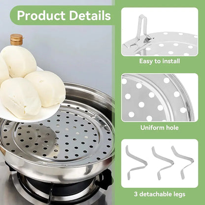 Stainless Steel Steamer Rack - My Store
