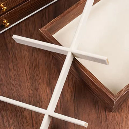 3-Drawer Wooden & Acrylic Jewelry Organizer