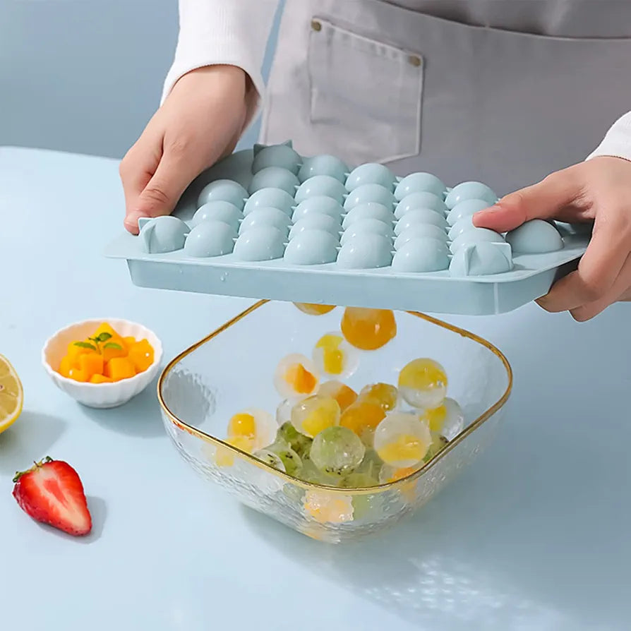32-Grid Spherical Ice Ball Maker with Lid - My Store