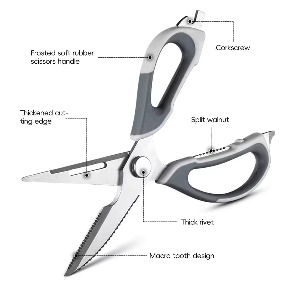 Multi-Purpose Heavy Duty Kitchen Shears - My Store
