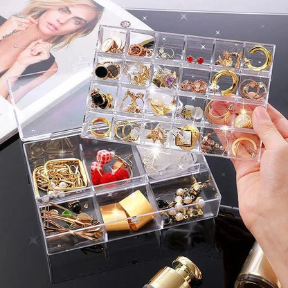 2-Layer Acrylic Jewelry Storage Box - My Store