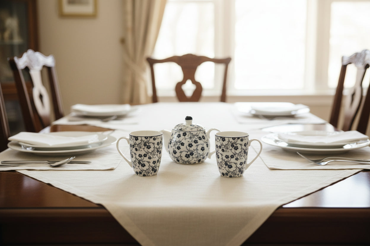Danny Home Floral Porcelain Tea Set - My Store