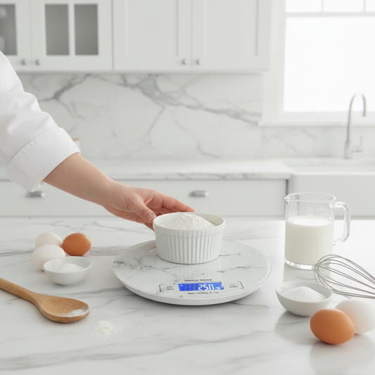 Danny Home 5KG Digital Kitchen Scale (Model 32C) – High-Precision Marble Glass Electronic Scale