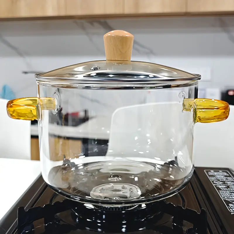 Heavy-Duty Glass Cooking Pot - My Store