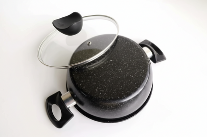 Synmore Premium Granite Coating Casserole Pot (20cm & 24cm) - My Store