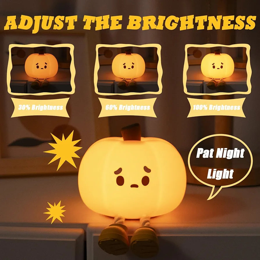 Sad Pumpkin Night Light - My Store