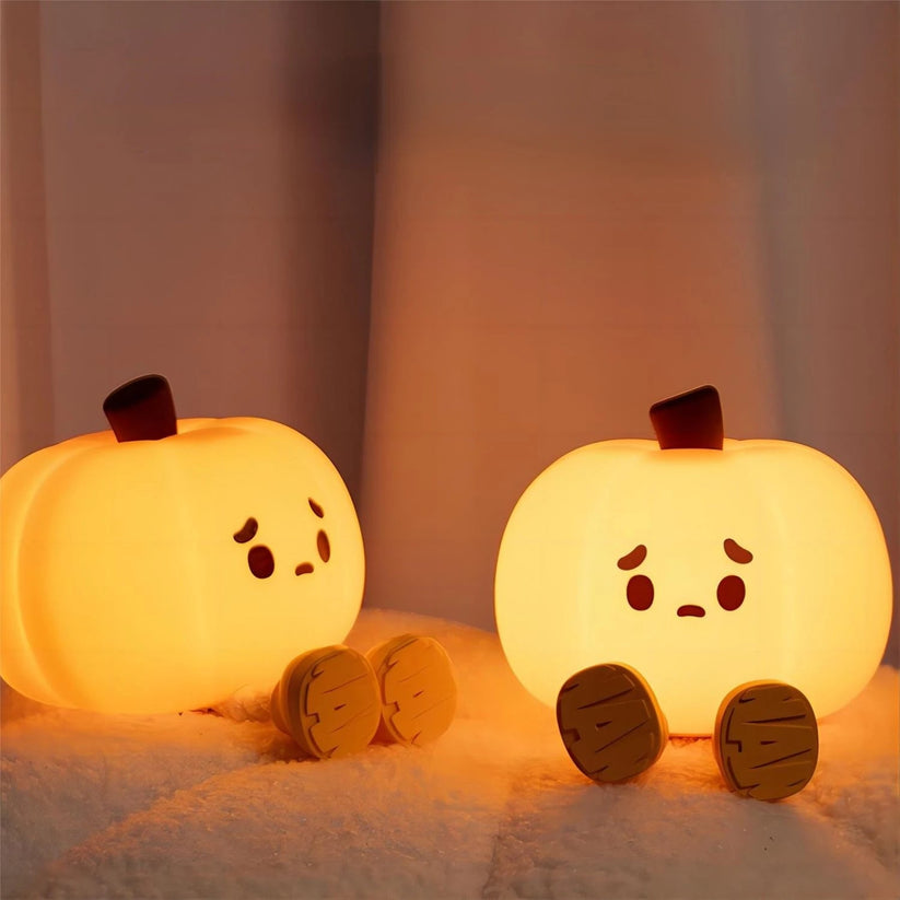 Sad Pumpkin Night Light - My Store