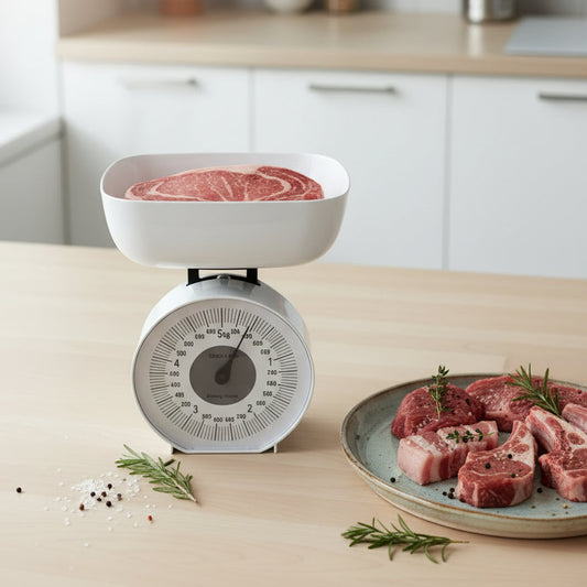 Danny Home Mechanical Kitchen Scale 5KG (Model SS060) – Analog Food Weighing Scale with 1200ml Bowl
