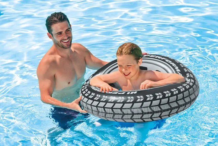 INTEX Inflatable Tire Swim Tube – 36" (91cm)