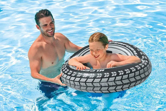 INTEX Inflatable Tire Swim Tube – 36" (91cm)