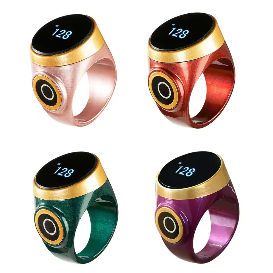 1Pc Smart Tasbih Tally Counter Ring - My Store