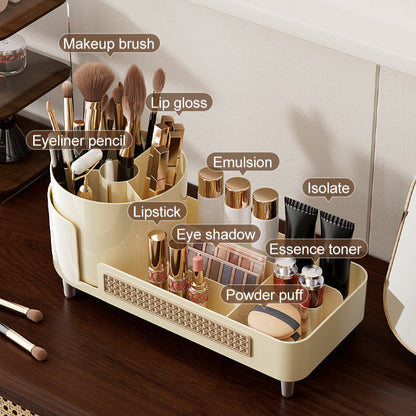 Desktop Vanity Storage Holder for Brushes, Skincare & Beauty Essentials