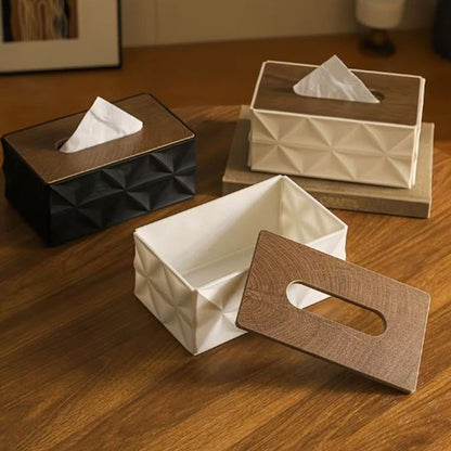 Modern Geometric Tissue Box