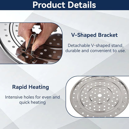 Stainless Steel Steamer Rack - My Store