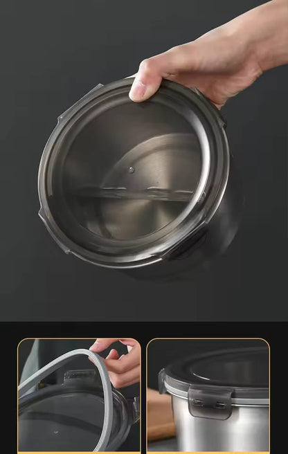 4-Piece Premium Stainless Steel Food Storage Set - My Store