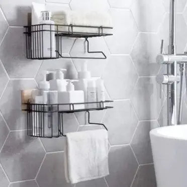Wall-Mounted Metal Shower Caddy - My Store