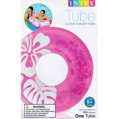 Intex Inflatable Clear Color Tropical Hibiscus Swim Tube (36" / 91cm)
Regular priceRs.2,199.00