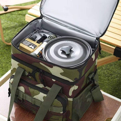 2 Layer Tactical Outdoor Picnic Lunch Bag - My Store