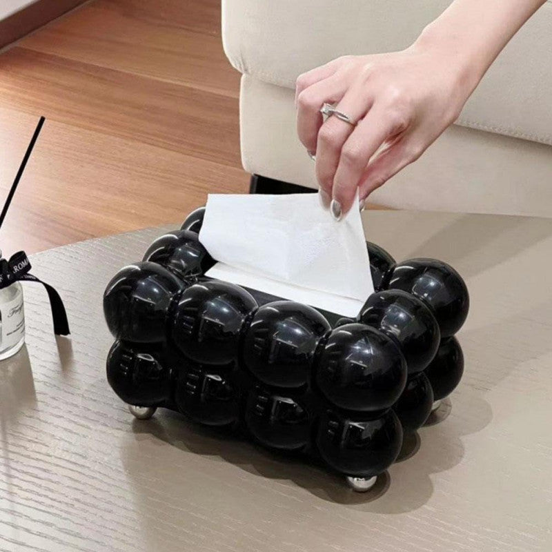 Bubble Design Tissue Box - My Store