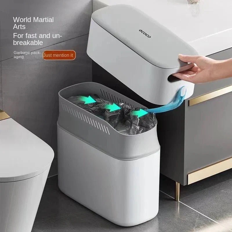 ECOCO Ultra-Slim Automatic Packing Trash Can - My Store