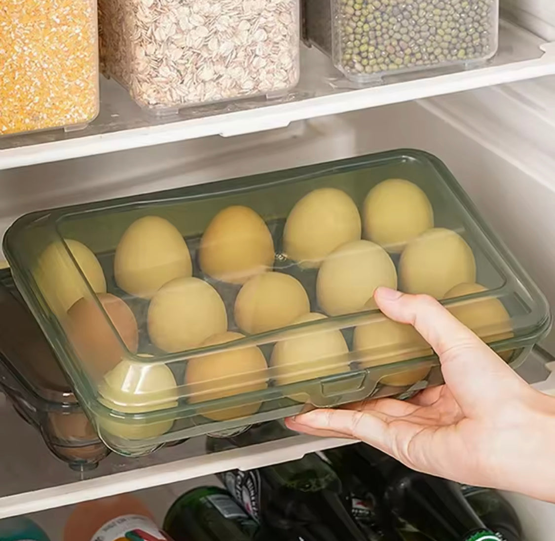 This 15 grids egg storage box
