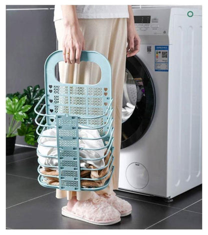 Foldable Wall-Mounted Laundry Basket