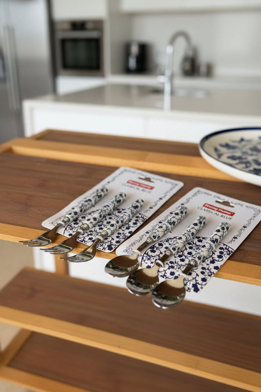 DannyHOME Dinner Fork & Spoon Set – 3 Pieces (19.5cm)