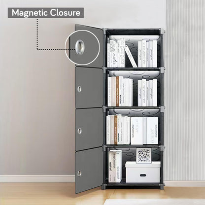 5-Tier Plastic Wardrobe Storage Organizer - My Store