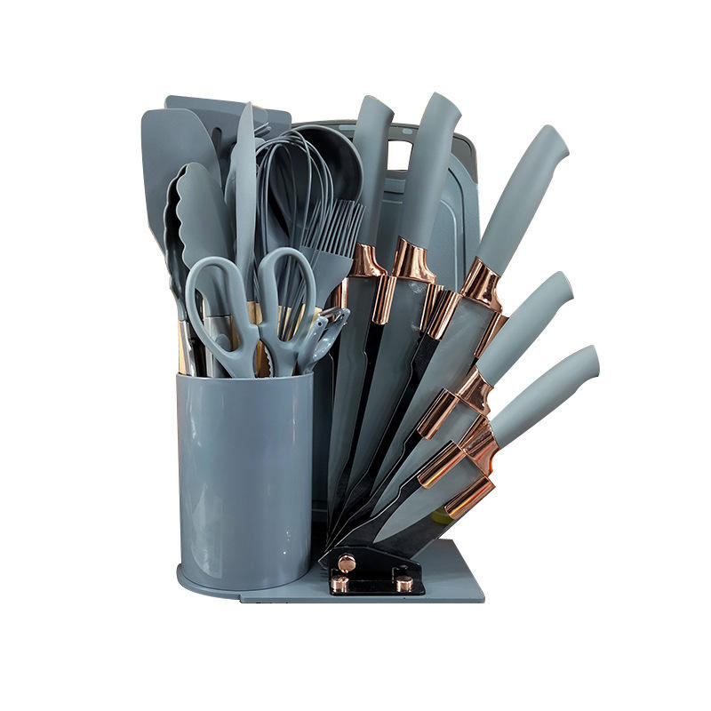 20-Piece Kitchen Utensils & Knife Set with Stand