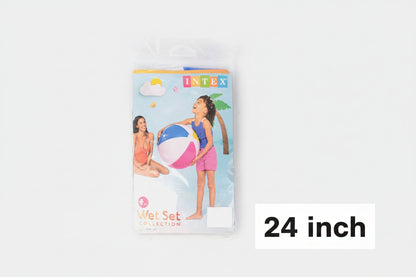 Intex Classic Glossy Panel Inflatable Beach Ball