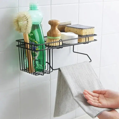 Wall-Mounted Metal Shower Caddy - My Store