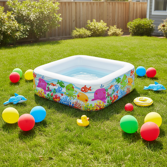 INTEX Swim Center Clearview Aquarium Inflatable Pool