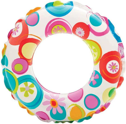 Intex 20" Lively Print Swim Ring (51cm)