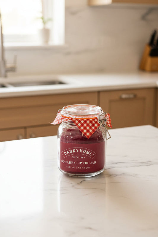 Danny Home Clip Top Glass Storage Jar Collection