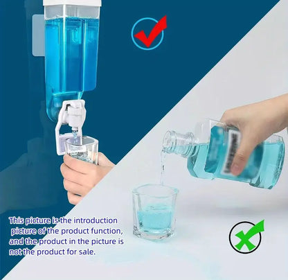 ClearView Wall-Mounted Dispenser for Kitchen & Bathroom 800ML - My Store