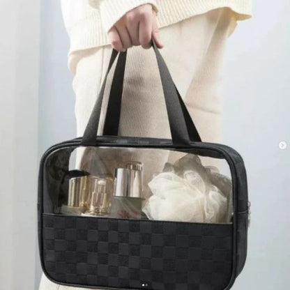 Transparent Cosmetic Travel Organizer Bag Set (3-Piece) - My Store