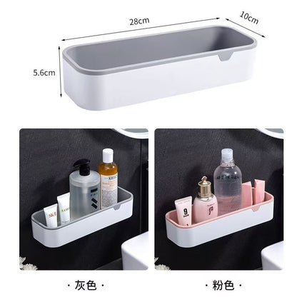 Wall-Mounted Cosmetic & Soap Organizer