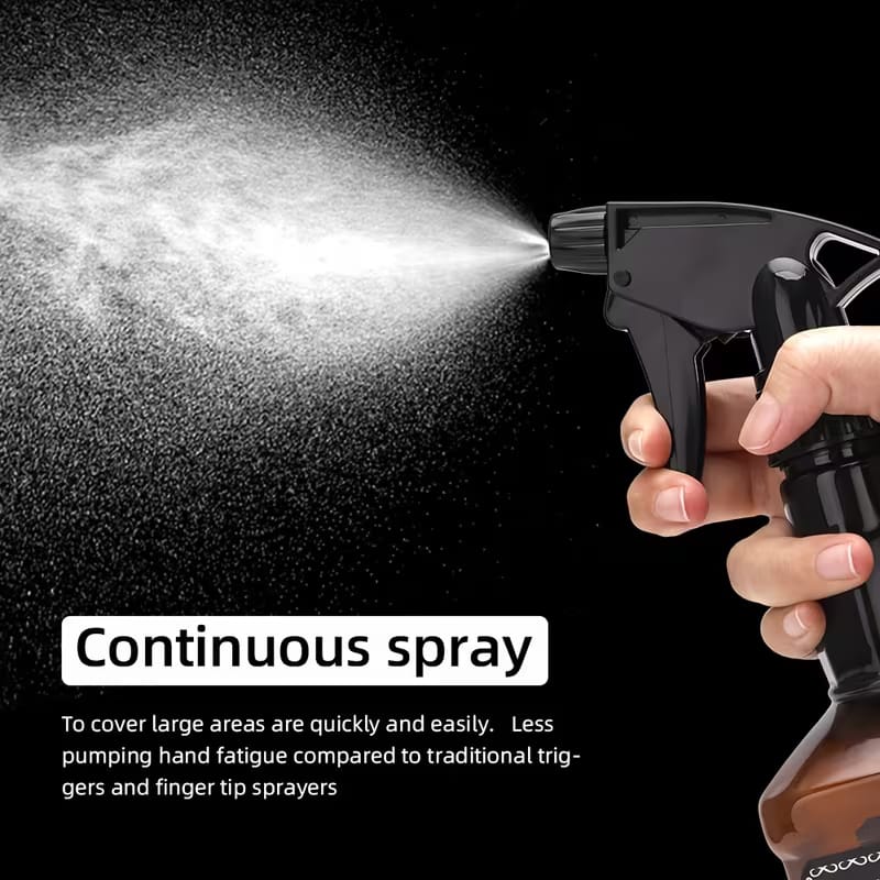 Retro Barber-Style Premium Continuous Spray Bottle (650ml)