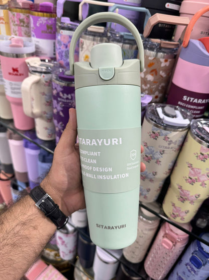 SITARAYURI 900ML Insulated Water Bottle with New Handle