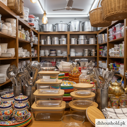 The Modern Pantry: 4-Piece Borosilicate Glass Storage Set with Bamboo Lids