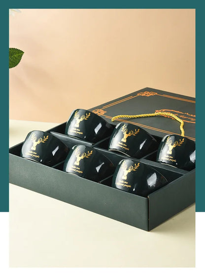 Ceramic Gift Bowl & Chopstick Set