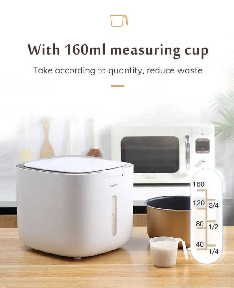 Ecoco Automatic Opening Rice Box - My Store