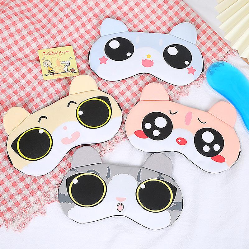 Cute Cartoon 2-in-1 Sleep Mask (Hot & Cold Compress)