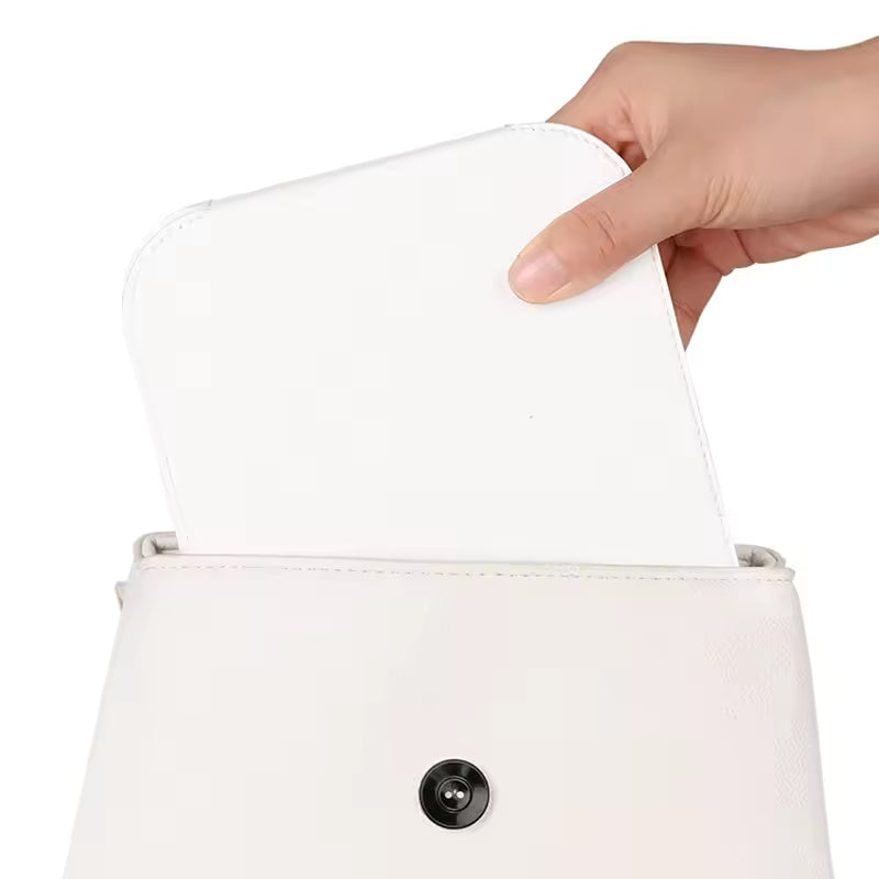 Travel Makeup Mirror with 3 Color LED Touch Dimming Portable Foldable USB Rechargeable