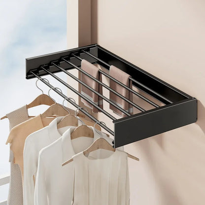 Wall Mounted Foldable Towel Rack